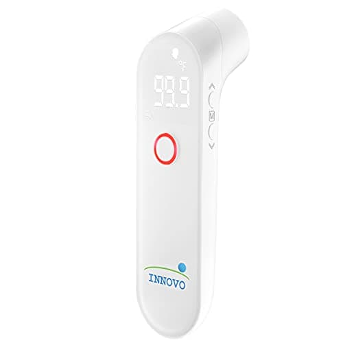 Innovo iF100B Touchless Digital Forehead Basal Thermometer, Non-Contact with Fever Alert Detection