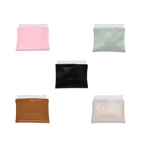 Postpartum Pads Storage Bag, Period & Sanitary Napkin Storage Bag, Small Period Pouches for Teen Girls, Compact Discreet Pad and Tampon Holder for Purse
