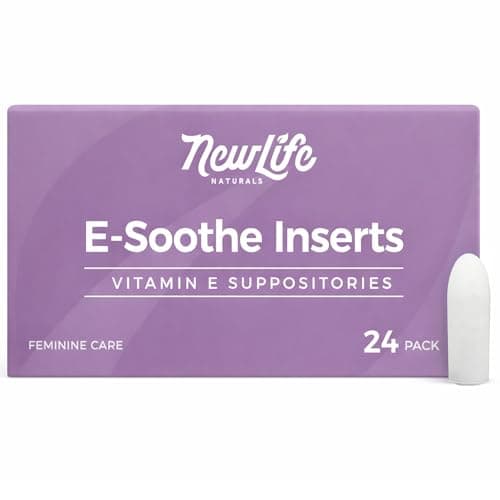 Vitamin E Vaginal Suppositories Review: NewLife Naturals 38IU ESoothe