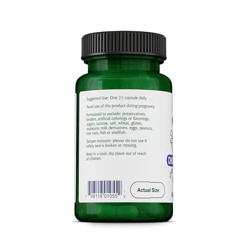 Vitanica, Chaste Tree Berry, Vitex Extract Plus, Vegan, 60 Capsules