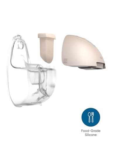 eufy Security Original Diaphragm (2-Pack) for Wearable Breast Pump E10/E20/S1/S1 Pro, Food-Grade Silicone, Suction Regulation, Easy to Clean and Install