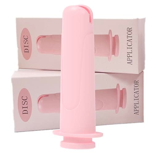 DISC Applicator Only for Menstrual Discs-Ergonomic Insertion Tool, Hygienic Reusable Menstrual Disc Applicator for Women