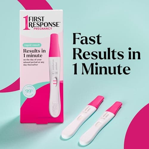 First Response Rapid Result Pregnancy Test, 2 Pack
