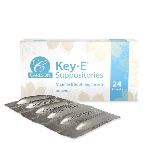 Carlson Key-E Suppositories Review: Vitamin E Relief for Vaginal Dryness