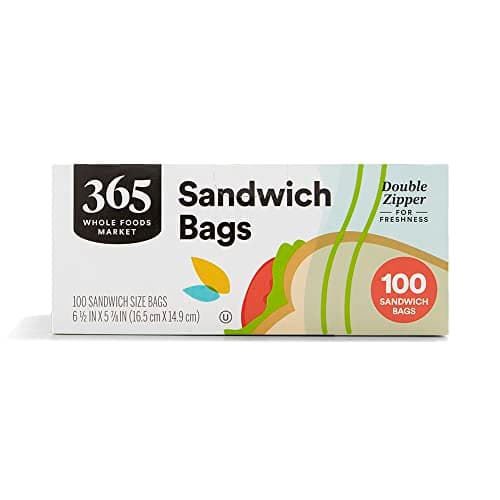 365 by Whole Foods Sandwich Zakjes Review – 100 Stuks Dubbele Rits Test