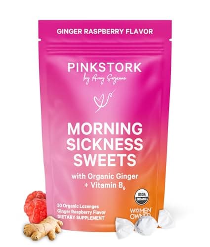 Pink Stork Morning Sickness Sweets – Caramelos para Náuseas del Embarazo