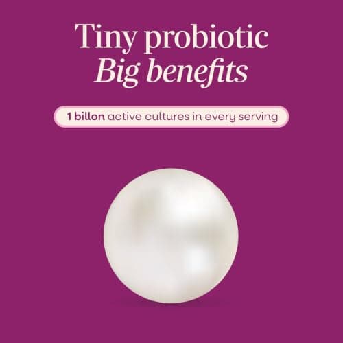 Nature's Way Women's Probiotic Pearls, Supports Vaginal and Digestive Health*, 1 Billion Live Cultures, Protects Against Occasional Bloating & Constipation*, Easy-to-Swallow Softgels, 30 Count