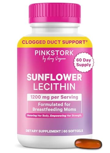 Pink Stork Lecitina di Girasole 1200mg: Recensione Completa per Mamme