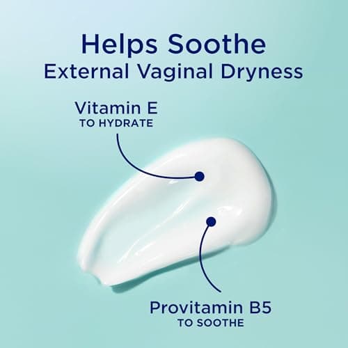 Replens External Comfort Gel for Vaginal Dryness, Fragrance Free Daily Comfort Gel, Hormone-Free, 1.5 oz