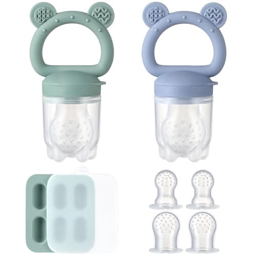 POIKSHARK Baby Fruktstopp – Test av självmataren för trygg introduktion av fast föda