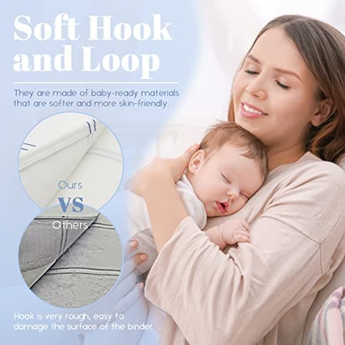 Lynnuo Belly Binder Post Hysterectomy, 9-Inch-Wide Postpartum Belly Band, Abdominal Binder Post Surgery For Women, Belly Binder Post Partum (30" - 45")