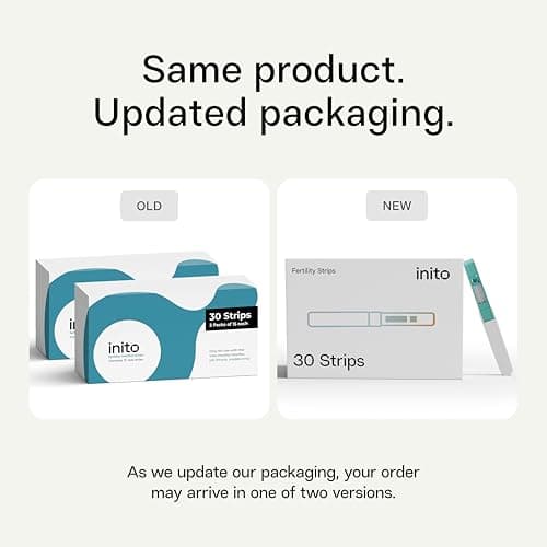 Inito Fertility Test Strips | Pack of 30 | Compatible with Inito Fertility Monitor | Compatible with Both iOS and Android