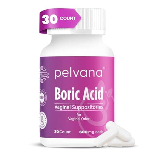 Pelvana Boric Acid Suppositories Review – Do They Work for Vaginal Odor?