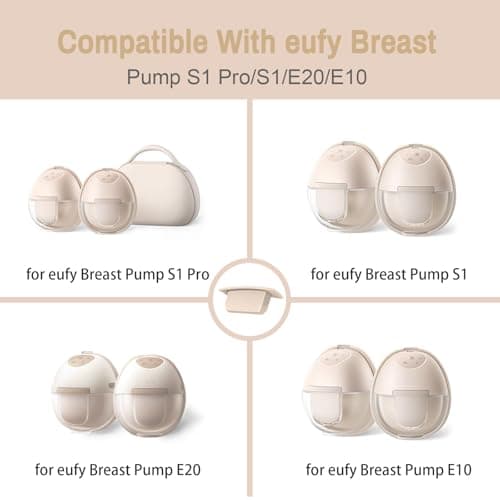 6pcs Replacement Spout Cap for eufy Wearable Breast Pump E/20/E10/S1/S1 Pro, Dustproof, Keep Clean, Prevents Leaks from the Top, Fit for eufy Breast Pump Parts