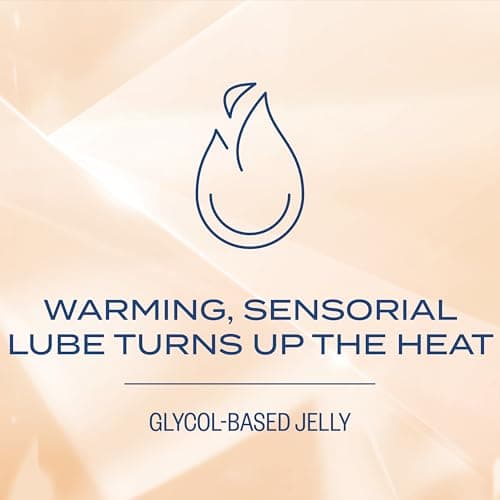 K-Y Warming Jelly Personal Lubricant (2.5 oz), Premium Non-Greasy Warming Lube For Women, Men & Couples (Package May Vary)