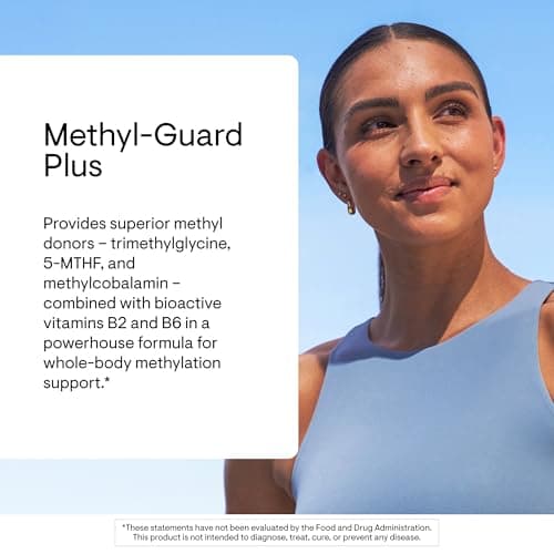 THORNE - Methyl-Guard Plus - Active Folate (5-MTHF) with Vitamins B2, B6 & B12 - Supports Methylation & Healthy Level of Homocysteine* - Gluten, Dairy & Soy-Free - 30 Servings