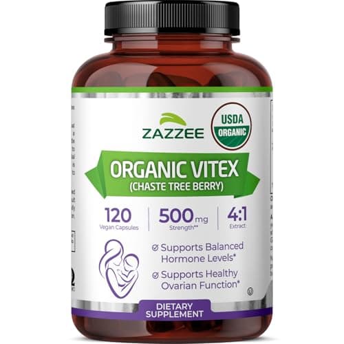 Zazzee Organic Vitex recension – fungerar det för hormoniell balans?