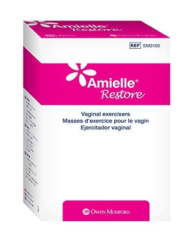 Amielle Restore Vaginal Trainer - Pelvic Floor Exerciser Pelvic Floor Muscle Trainer For Women | Related To Vaginal Dilators, Vaginal Dialator Stretcher, Vaginal Dilator Set Pelvic Floor Muscle Repair
