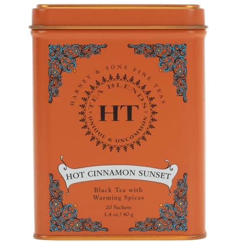 Hot Cinnamon Sunset Tea Review – Warm Spiced Black Tea Worth Trying