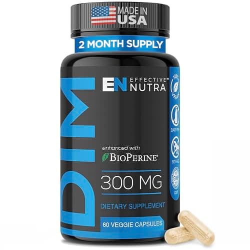 DIM-tillskott 300mg Recension – Effective Nutra Estrogen Blocker