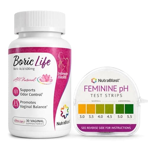 NutraBlast Boric Acid Suppositories 600mg Review – Does the Bundle Work?