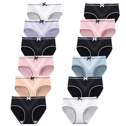 JackLoveBriefs Girls Underwear 12-Pack Teen Cotton Briefs – Review 2024