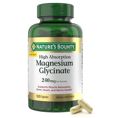 Nature's Bounty Magnesio Glicinato 240 mg – Análisis Completo