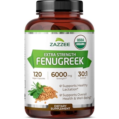 Zazzee Fenugreek Kapseln Test: Lohnt sich das Still-Supplement?