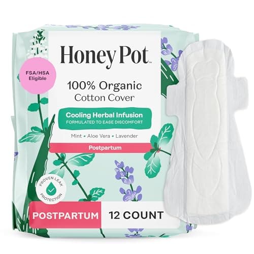 Kruiden Postpartum Maandverband Review – The Honey Pot Herbal Pads