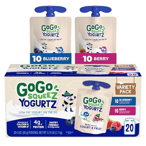 GoGo SqueeZ yogurtZ Avis : Le Snack Yogourt Pratique pour Enfants ?