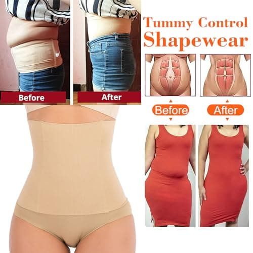 ACPLK Womens Waist Trainer Corset Shapewear Tummy Control Waist Cincher Slim Body Shaper Postpartum Recovery Belt
