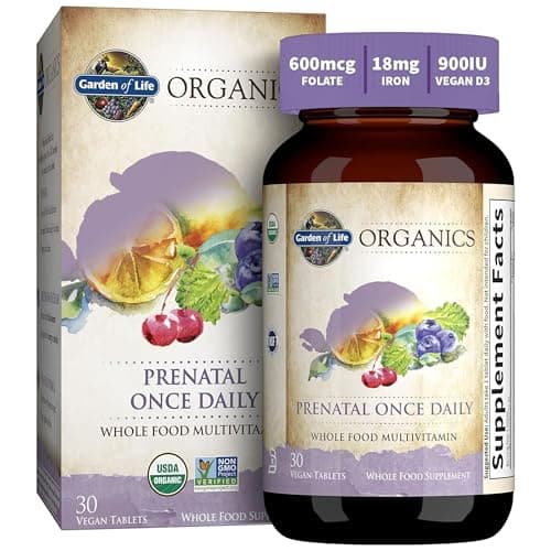 Garden of Life Prenatal Vitamin Review – Organische Foliumzuur & IJzer voor Zwanger Worden