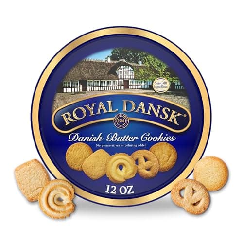 Royal Dansk Danish Butter Cookies, Premium Assorted Cookies in Gift Tin, 12 oz - Recensione Completa