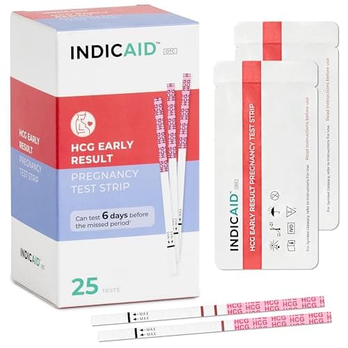 INDICAID Test de Embarazo: Análisis Completo de los Tiras 25 Unidades