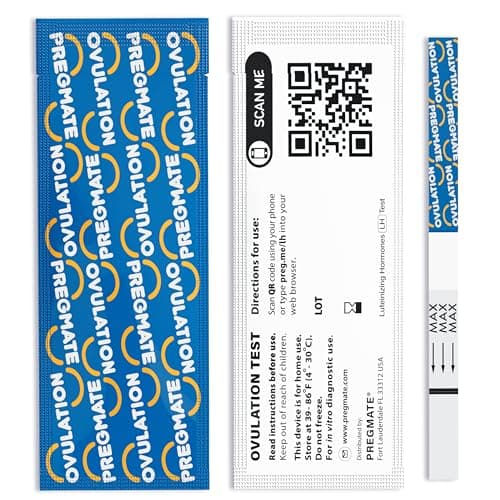 Pregmate 100 Ovulation and 50 Pregnancy Test Strips Predictor Kit