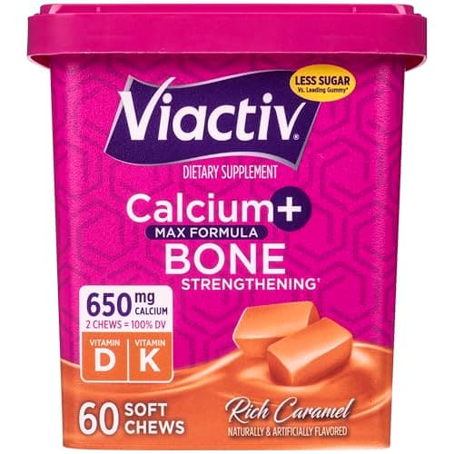 Viactiv Calcium + Vitamine D Avis 2024 : Gummies Osseux Fiables ?