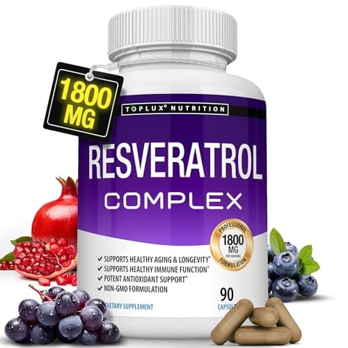 Toplux Resveratrol Supplement 1800 mg – Är den värd priset?